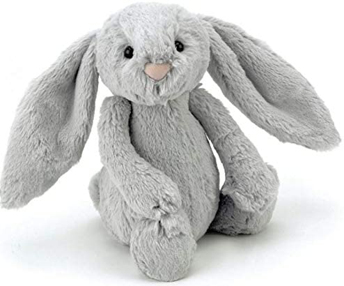 plane toys for toddlers - Grey Jellycats Bunny